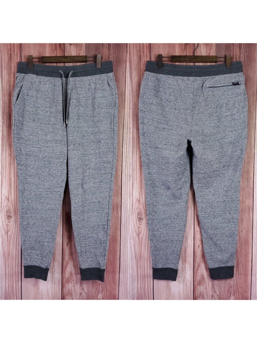 *READ* Faherty Mens XL Double Knit Sweatpants Gray